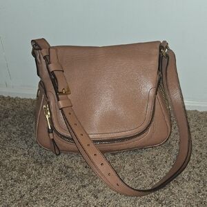 Tom Ford Pink Leather Shoulder Bag